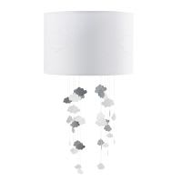 Lampada a sospensione non elettrificata a forma di nuvola bianca Lampada a sospensione non elettrificata a forma di nuvola bianca