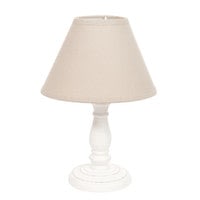 Lámpara de mesilla beige Lámpara de mesilla beige