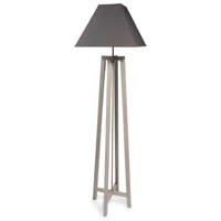 Lámpara de pie de temrinalia y pantalla gris Alt.155 Lámpara de pie de temrinalia y pantalla gris Alt.155