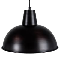 NEVINS - Lámpara de techo de metal negro