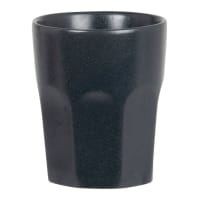 ISAAC - Set of 2 - Large dark grey stoneware mug