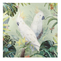 Leinwand Papageien-Motiv 120x120 Leinwand Papageien-Motiv 120x120