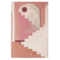 GUELIZ - Lienzo estampado y pintado 60x90