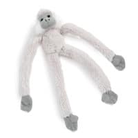 Magnet peluche singe en tissu gris H 16 cm BONOB Magnet peluche singe en tissu gris H 16 cm BONOB
