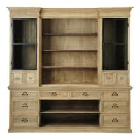 Mango wood bookcase Mango wood bookcase