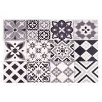 NOVA - Mantel individual de vinilo con motivos de azulejos de cemento 30x45