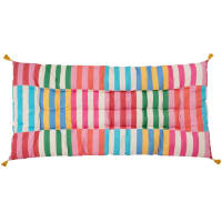 PENELOPE - Matelas gaddiposh Lisa Gachet x Maisons du Monde, en coton à rayures multicolores, 90x190