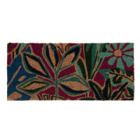 KORINA - Mehrfarbige Fußmatte aus Kokosnuss-Fasern, 25x55cm