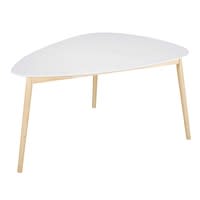 Mesa de comedor escandinava blanca 4/5 personas L150 Mesa de comedor escandinava blanca 4/5 personas L150