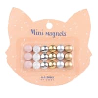 CAT - Mini magnets multicolores (x18)