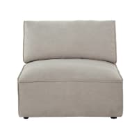 MALO - Modulare Sitzelement aus Stoff, beige