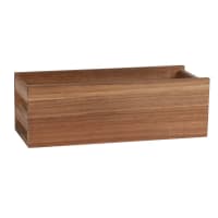 Mueble de almacenamiento de madera de acacia