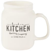 Mug en faïence ivoire Mug en faïence ivoire