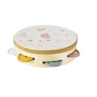 MALAGA - Multicoloured print tambourine
