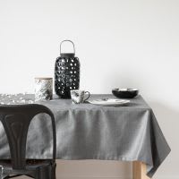 Nappe gris anthracite 140x250 Nappe gris anthracite 140x250