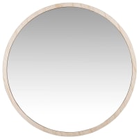 PAULIN - Natuurkleurige ronde spiegel D50