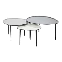 GALET - Nest of metal tables