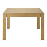 Oak Square Extendible 4-8 Seater Dining Table L120/180 Oak Square Extendible 4-8 Seater Dining Table L120/180