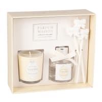 Oriental Vanilla 50g Scented Candle and 30 ML Aroma Diffuser Gift Set