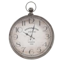 PARKER - Orologio in metallo a forma di orologio da taschino 30x39 cm
