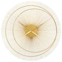 DUBAI - Orologio in metallo dorato Ø 60 cm