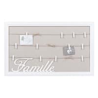 Pêle-mêle photo blanc 38 x 64 cm FAMILLES Pêle-mêle photo blanc 38 x 64 cm FAMILLES