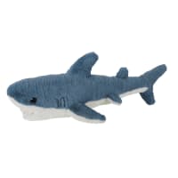 CELESTIN - Peluche requin bleue et blanche