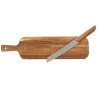 Planche à découper en bois d'acacia marron