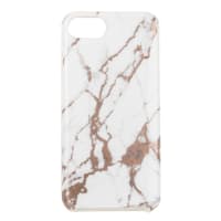 Plastic iPhone 6/7/8 Case with Marble Print