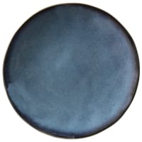 TOKYO - Set van 6 - Plat bord van blauw aardewerk