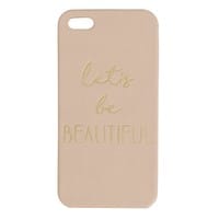 Poederroze hoes voor iPhone 5 Poederroze hoes voor iPhone 5