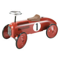 Porteur voiture en métal rouge L 76 cm VILAC Porteur voiture en métal rouge L 76 cm VILAC