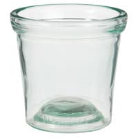 Pot en verre teinté vert Pot en verre teinté vert