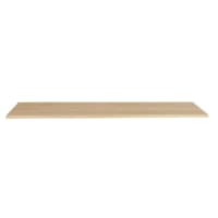 ESSENTIALS BUSINESS - Professional quality adjustable mock oak desk top
