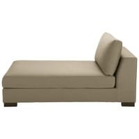 Recamiere aus Baumwolle, taupe Recamiere aus Baumwolle, taupe