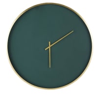 MILENA - Reloj de metal verde y dorado D.86