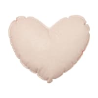 LILA - Roze hart kussen met pailletten 30x30