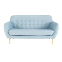ICEBERG - Scandinavian Blue 2/3 Seater Sofa