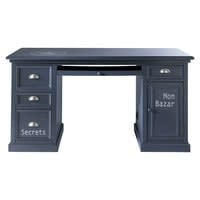 Schreibtisch, B 150 cm, grau Schreibtisch, B 150 cm, grau