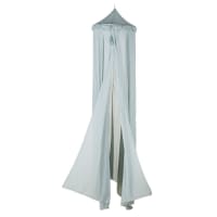 Sea green children's bed canopy