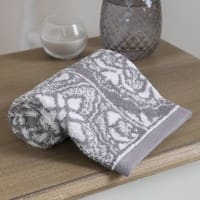 Serviette en coton motifs carreaux de ciment 30x50 Serviette en coton motifs carreaux de ciment 30x50