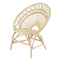 Sessel im Vintage-Stil aus Rattan Sessel im Vintage-Stil aus Rattan