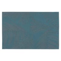 LEAF - Lot de 2 - Set de table imprimé tropical vert et noir