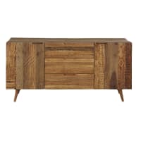 RECYCLADO - Sideboard with 2 doors and 3 drawers