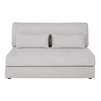 HAZEL - Sillón cama para sofá modular de 2 plazas beige