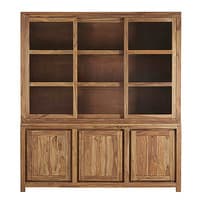 Solid Sheesham Wood 3-Door Sideboard Solid Sheesham Wood 3-Door Sideboard