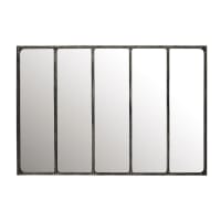 CARGO - Spiegel im Industrial-Stil mit Metallrahmen, 180x124