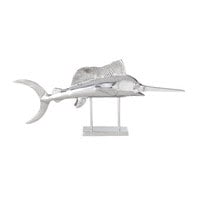 Statua pesce spada in metallo, h 42 cm Statua pesce spada in metallo, h 42 cm