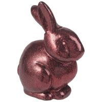 Statuette lapin rose H15 Statuette lapin rose H15
