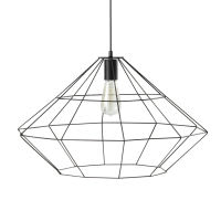 Suspension en métal noire L 57 cm ORIGAMI Suspension en métal noire L 57 cm ORIGAMI